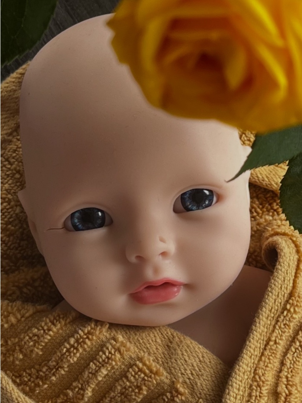 Babeside Terry 12” Realistic Silicone Weighted Baby Doll